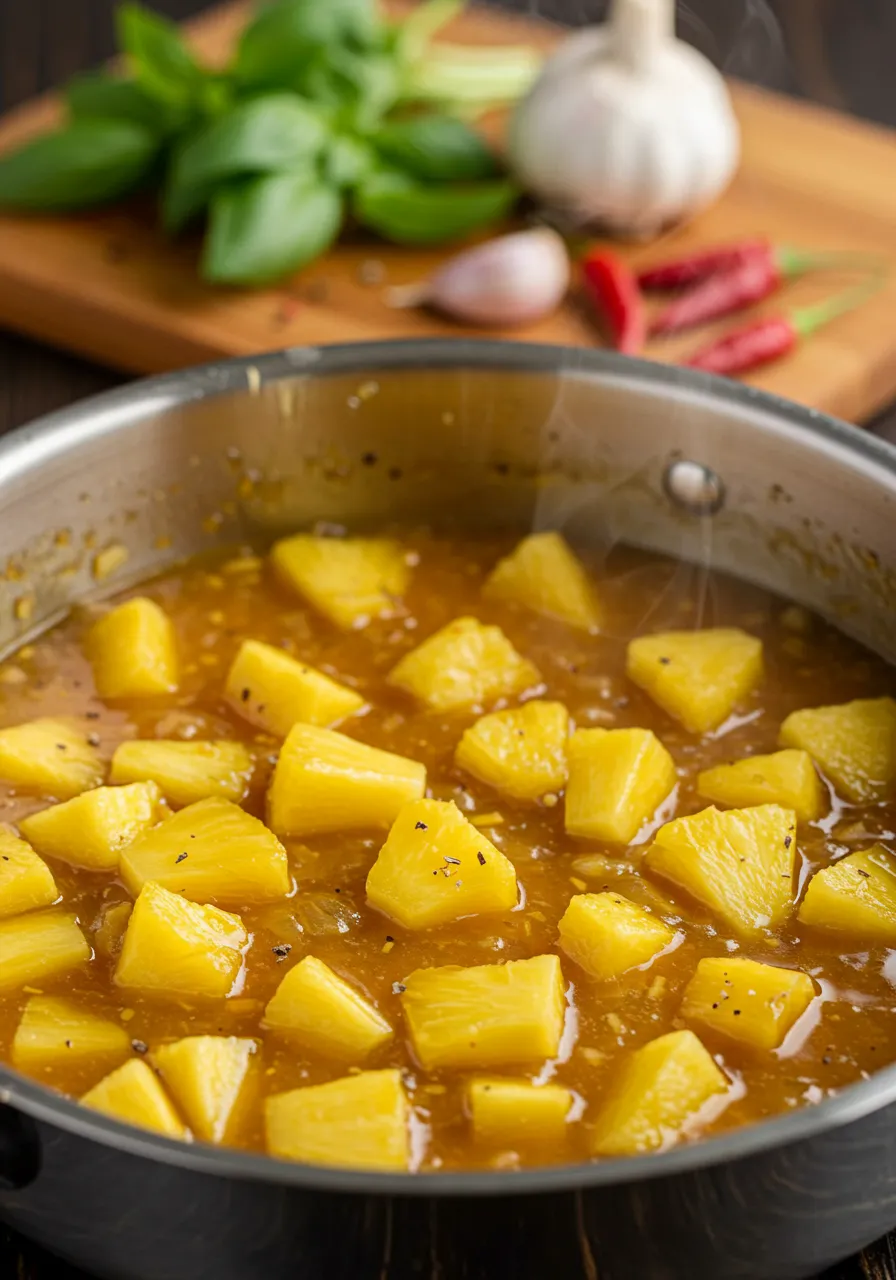Pineapple Pasta Sauce